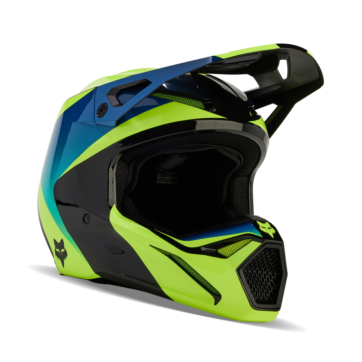 Black fox dirt online bike helmet