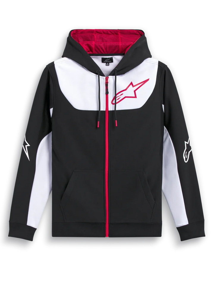 Alpinestars Sessions V3 Hoodie Black Red