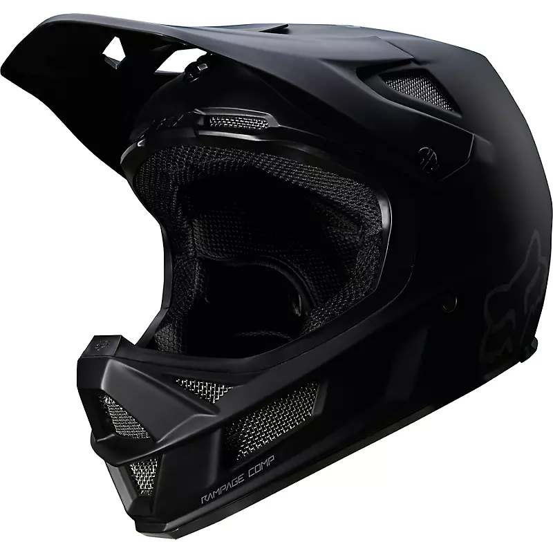 Fox Rampage Comp Matte Black MTB Helmet