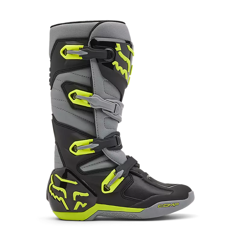 Fox Comp MX Boot Grey Yellow