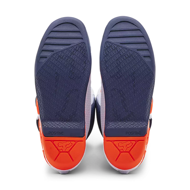 Fox Comp MX Boot White Navy Orange