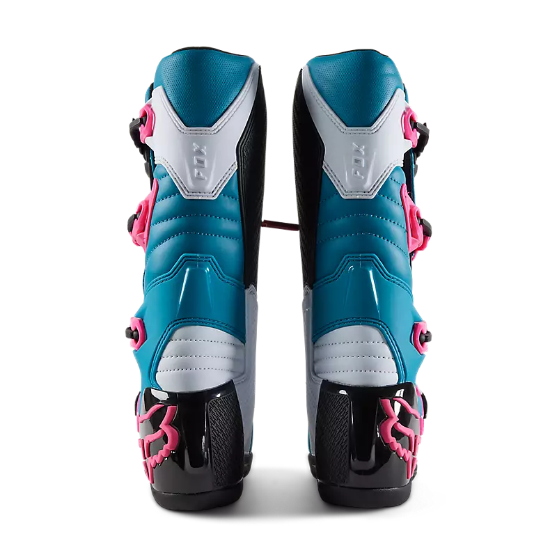 Fox Comp MX Boot Pink Blue