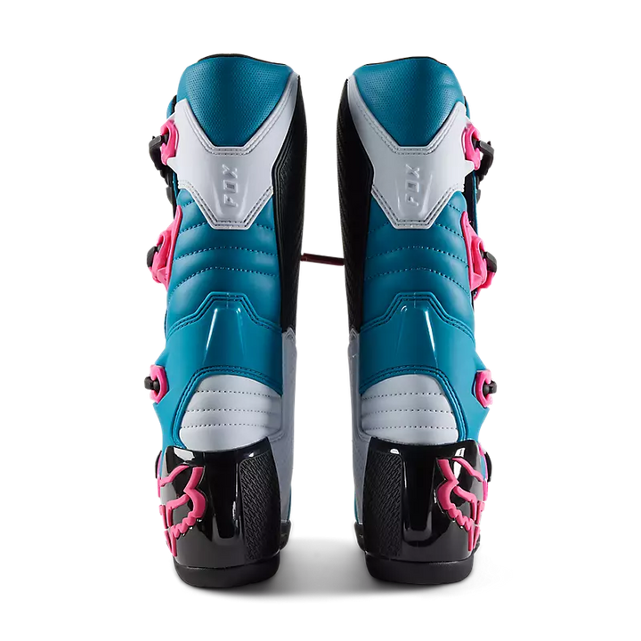 Fox Comp MX Boot Pink Blue