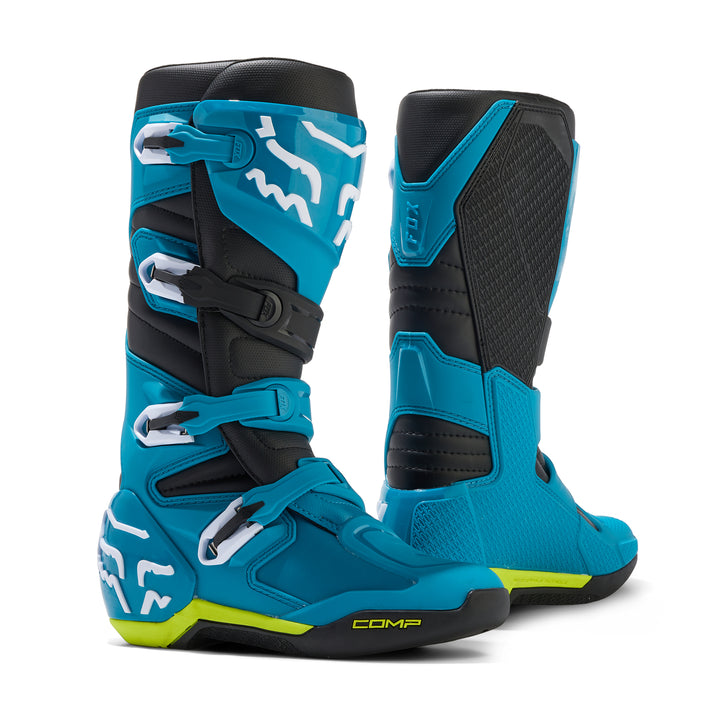 Fox Comp MX Boot Maui Blue