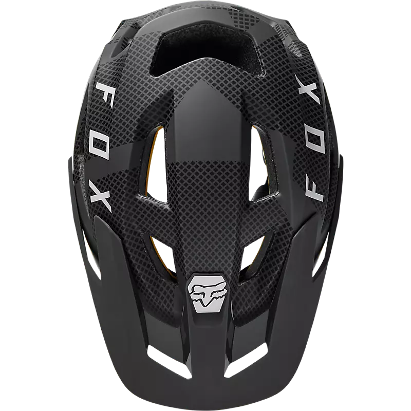 Fox Speedframe Camo MTB Helmet Grey Black