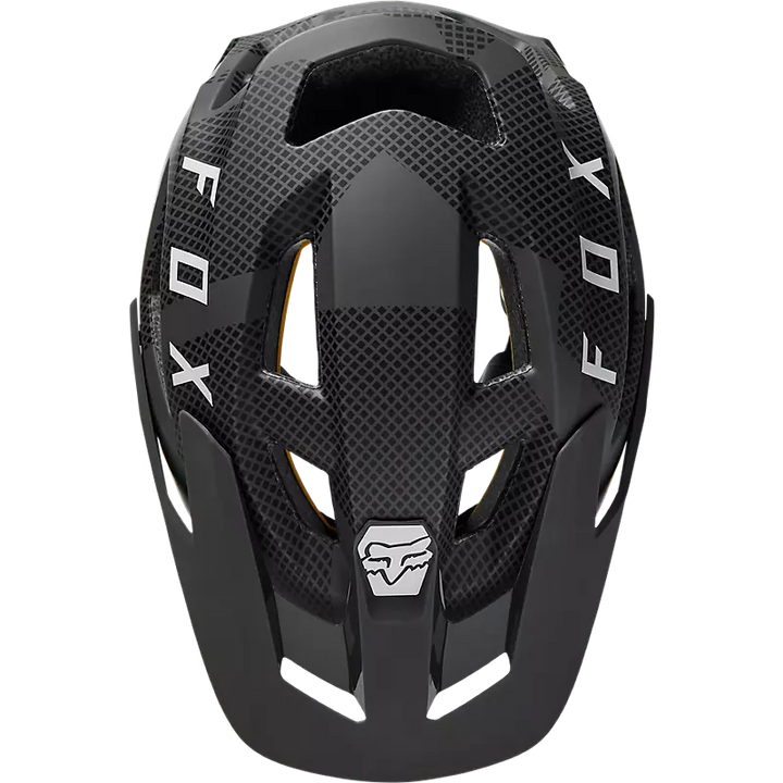 Fox Speedframe Camo MTB Helmet Grey Black