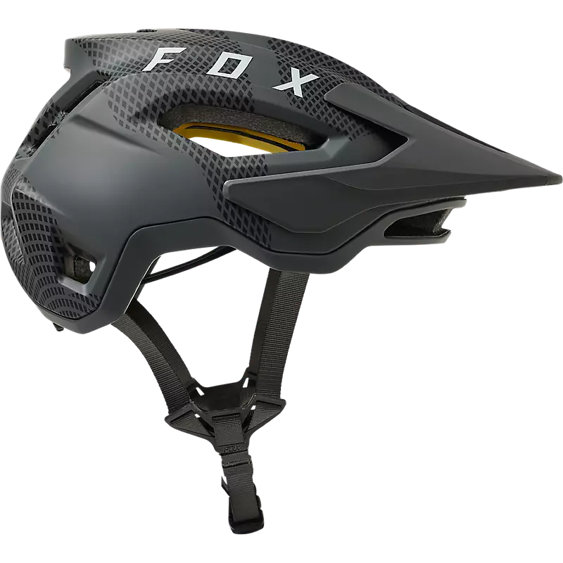 Fox Speedframe Camo MTB Helmet Grey Black