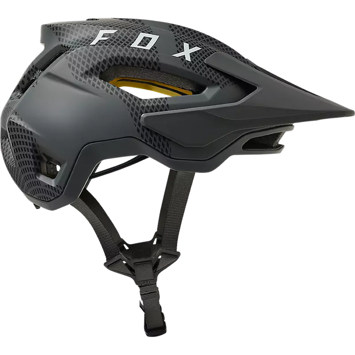 Fox Speedframe Camo MTB Helmet Grey Black