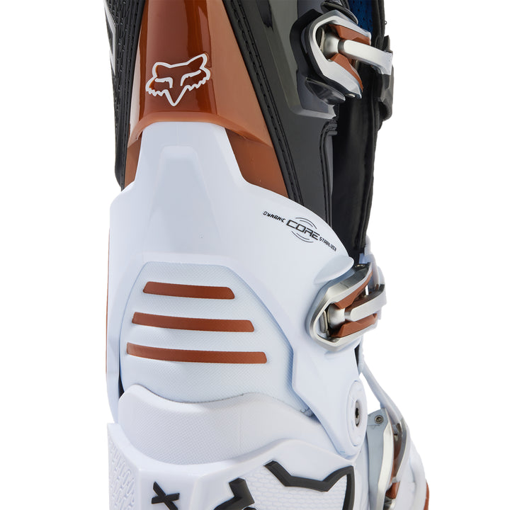 Fox Motion MX Boots Black White