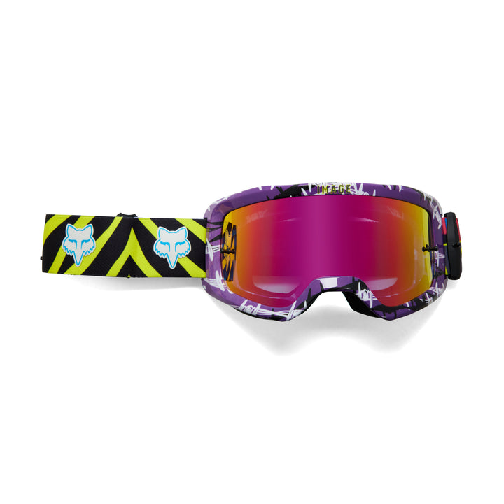 Special Edition Fox Barbed Wire Goggle Purple - Mirror Lens