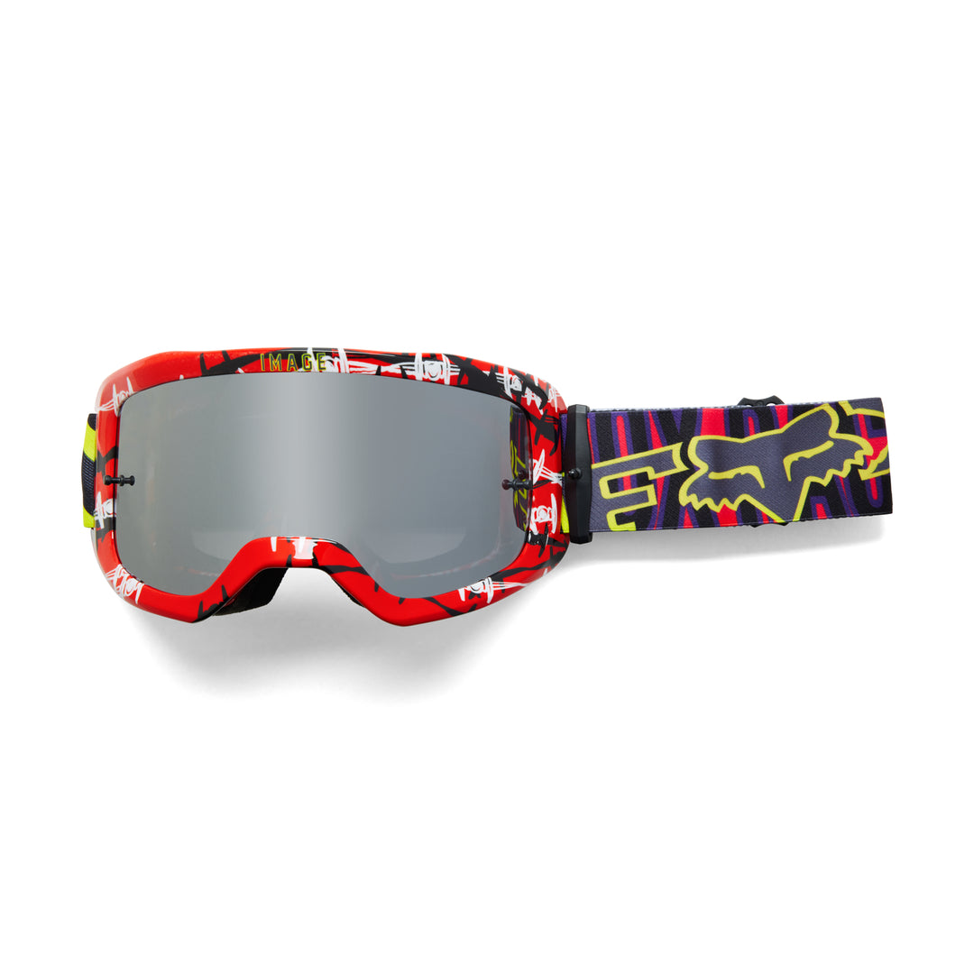 Special Edition Fox Barbed Wire Goggle Red - Mirror Lens