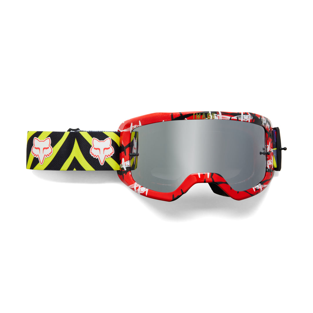 Special Edition Fox Barbed Wire Goggle Red - Mirror Lens