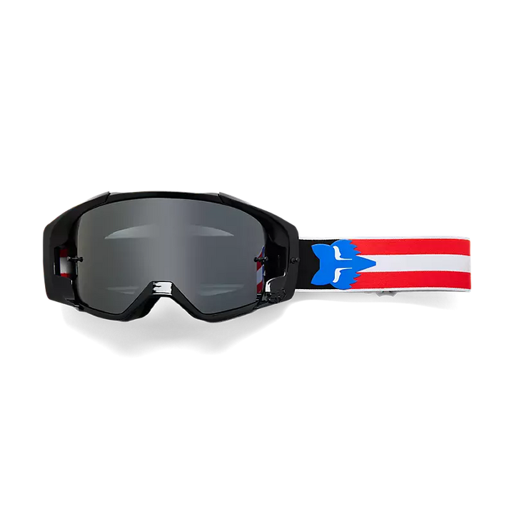 Fox Unity Limited Edition Vue Red White Blue Goggle - Mirror Lens