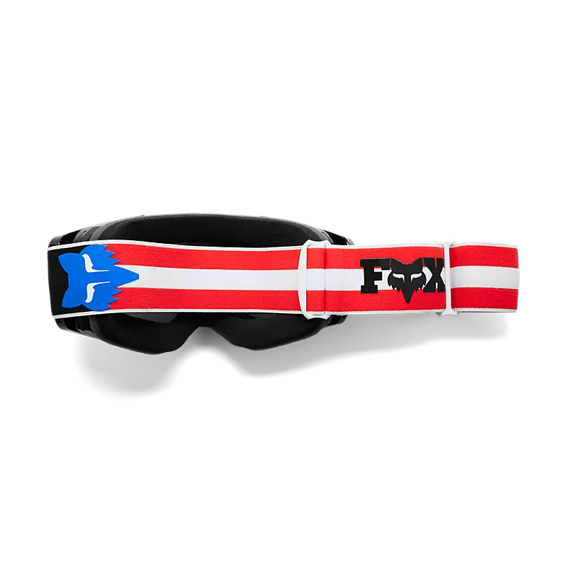 Fox Unity Limited Edition Vue Red White Blue Goggle - Mirror Lens