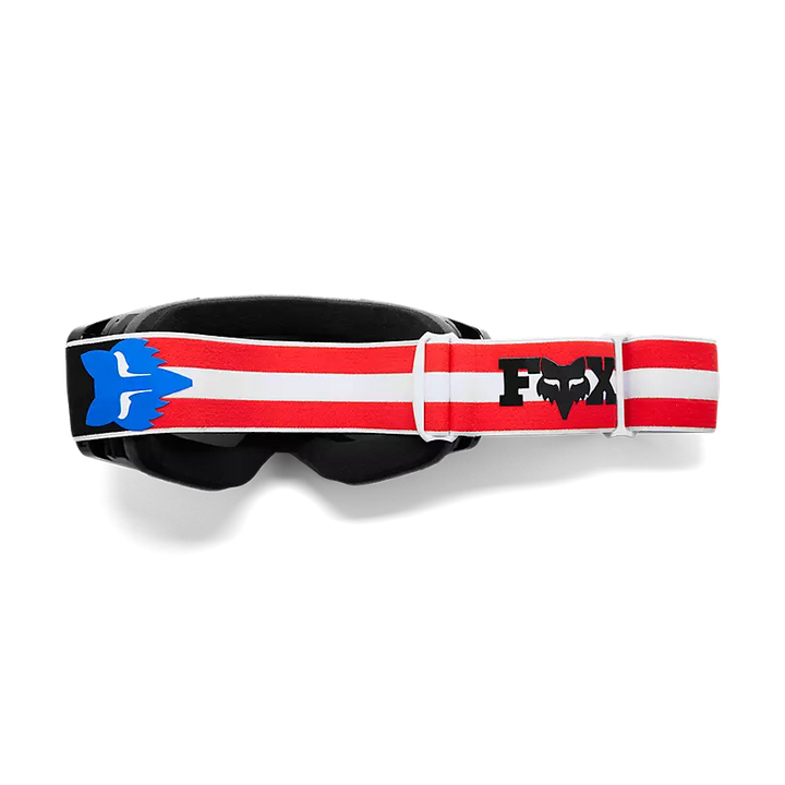 Fox Unity Limited Edition Vue Red White Blue Goggle - Mirror Lens