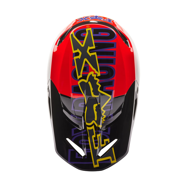 Special Edition FOX Barbed Wire V1 HELMET Black Red