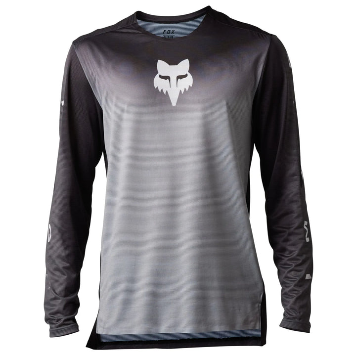 Fox Flexair Novah Long Sleeve MTB Jersey Grey