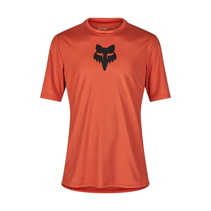 Fox Ranger Lab Head Short Sleeve MTB Jersey Orange