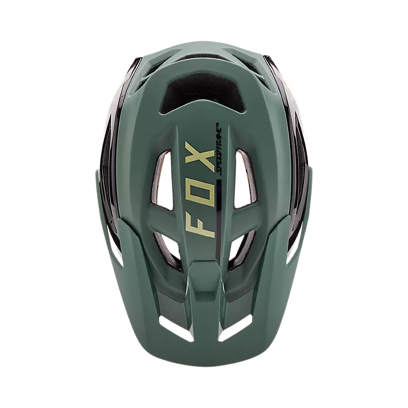 Fox Speedframe Pro Blocked Hunter Green MTB Helmet