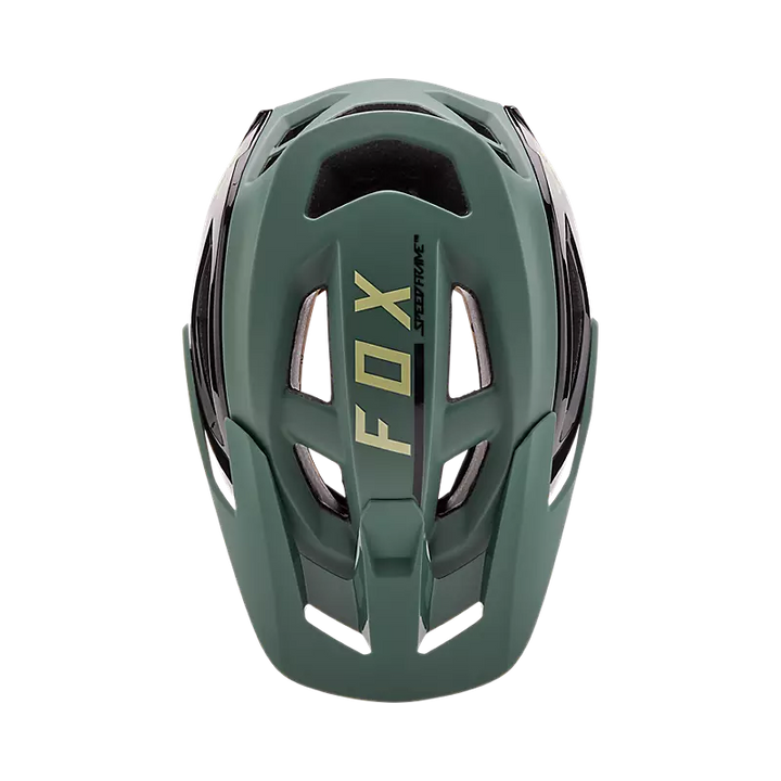 Fox Speedframe Pro Blocked Hunter Green MTB Helmet