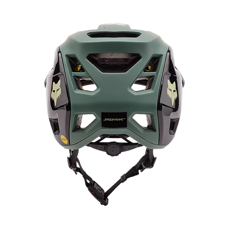 Fox Speedframe Pro Blocked Hunter Green MTB Helmet