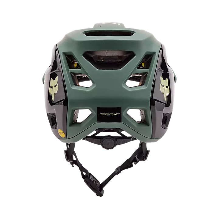 Fox Speedframe Pro Blocked Hunter Green MTB Helmet