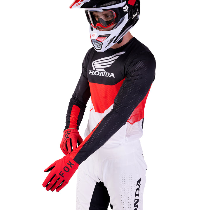 2024 Fox Flexair HONDA Black Red MX Kit Combo