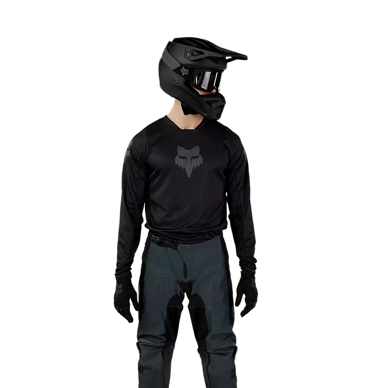 2024 Fox MX 180 Blackout Motocross Jersey Black