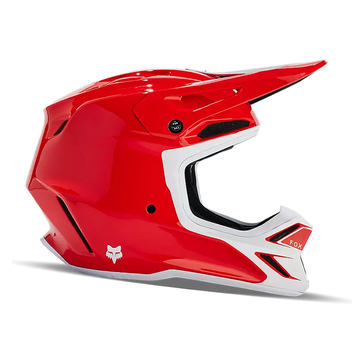 2024 Fox V3 RS Optical Red Motocross Helmet