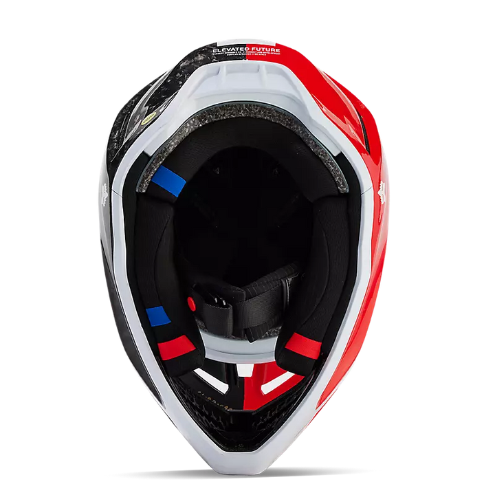 2024 Fox V3 RS Optical Red Motocross Helmet