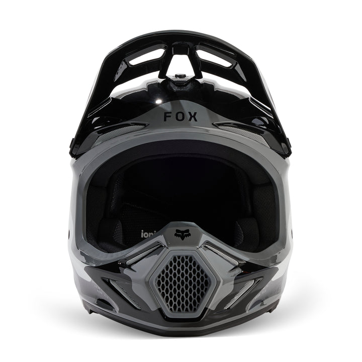 2024 Fox V3 REVISE Black Grey Motocross Helmet