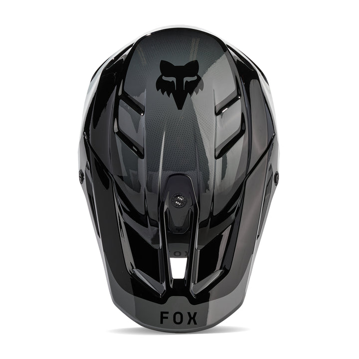 2024 Fox V3 REVISE Black Grey Motocross Helmet