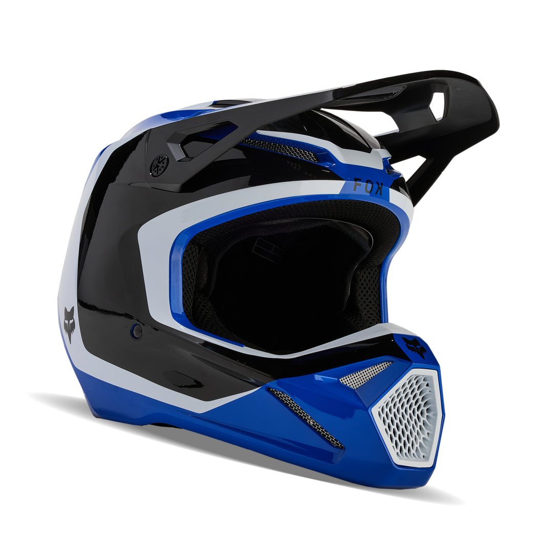 2024 Fox V1 Nitro Blue Motocross Helmet