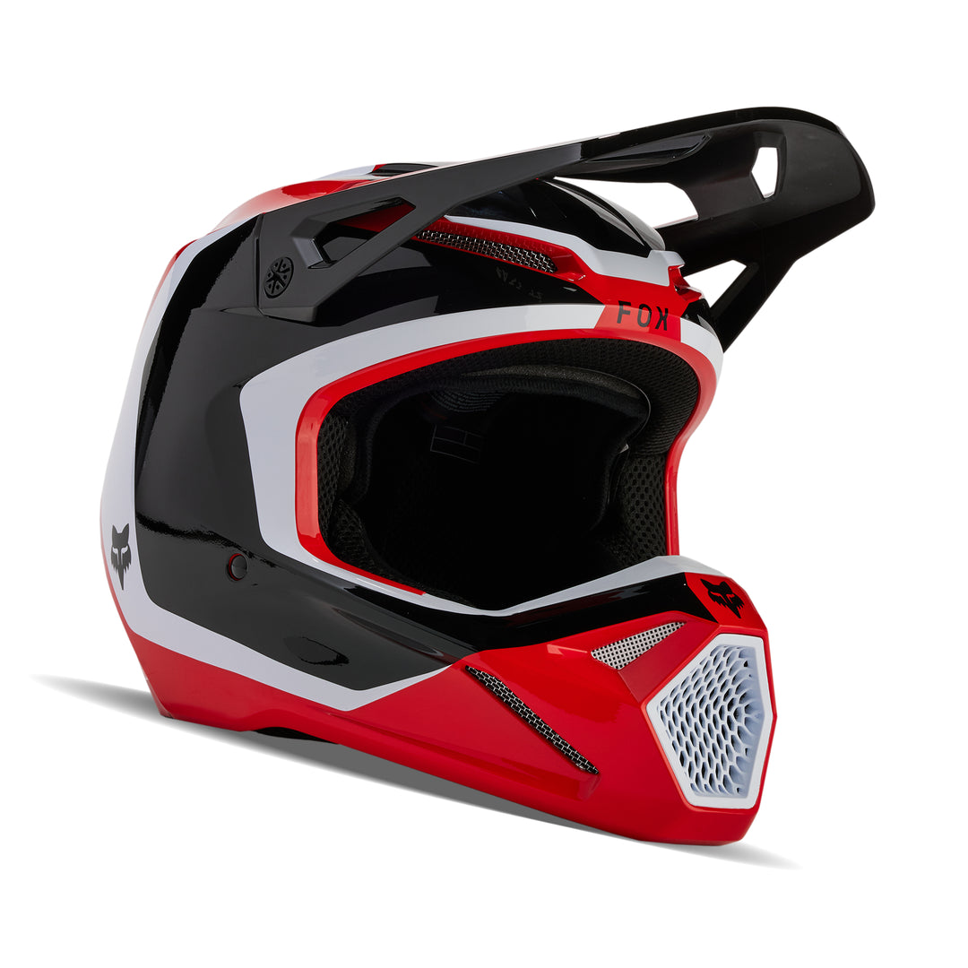 2024 Fox V1 Nitro Red Motocross Helmet