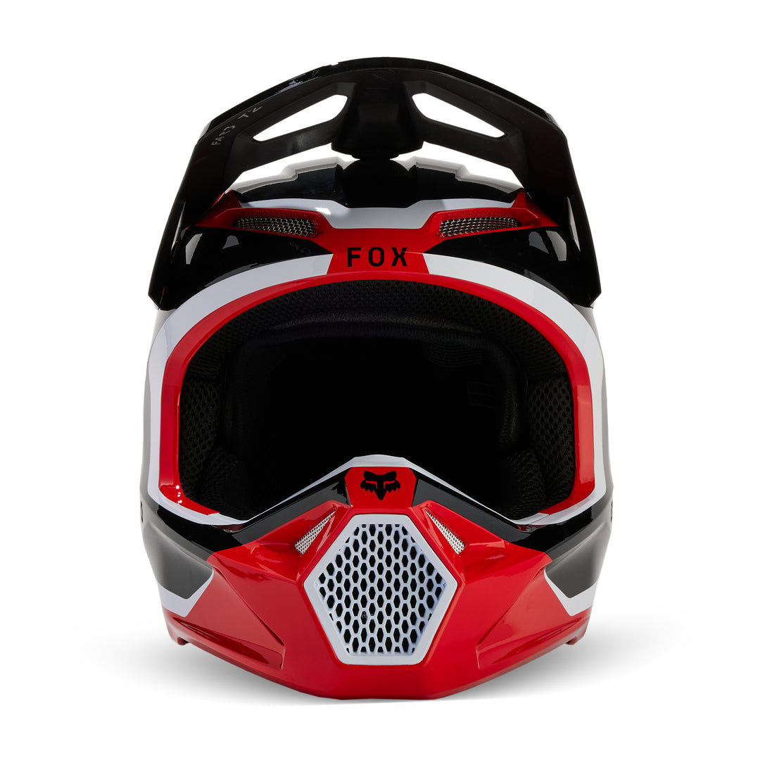 2024 Fox V1 Nitro Red Motocross Helmet