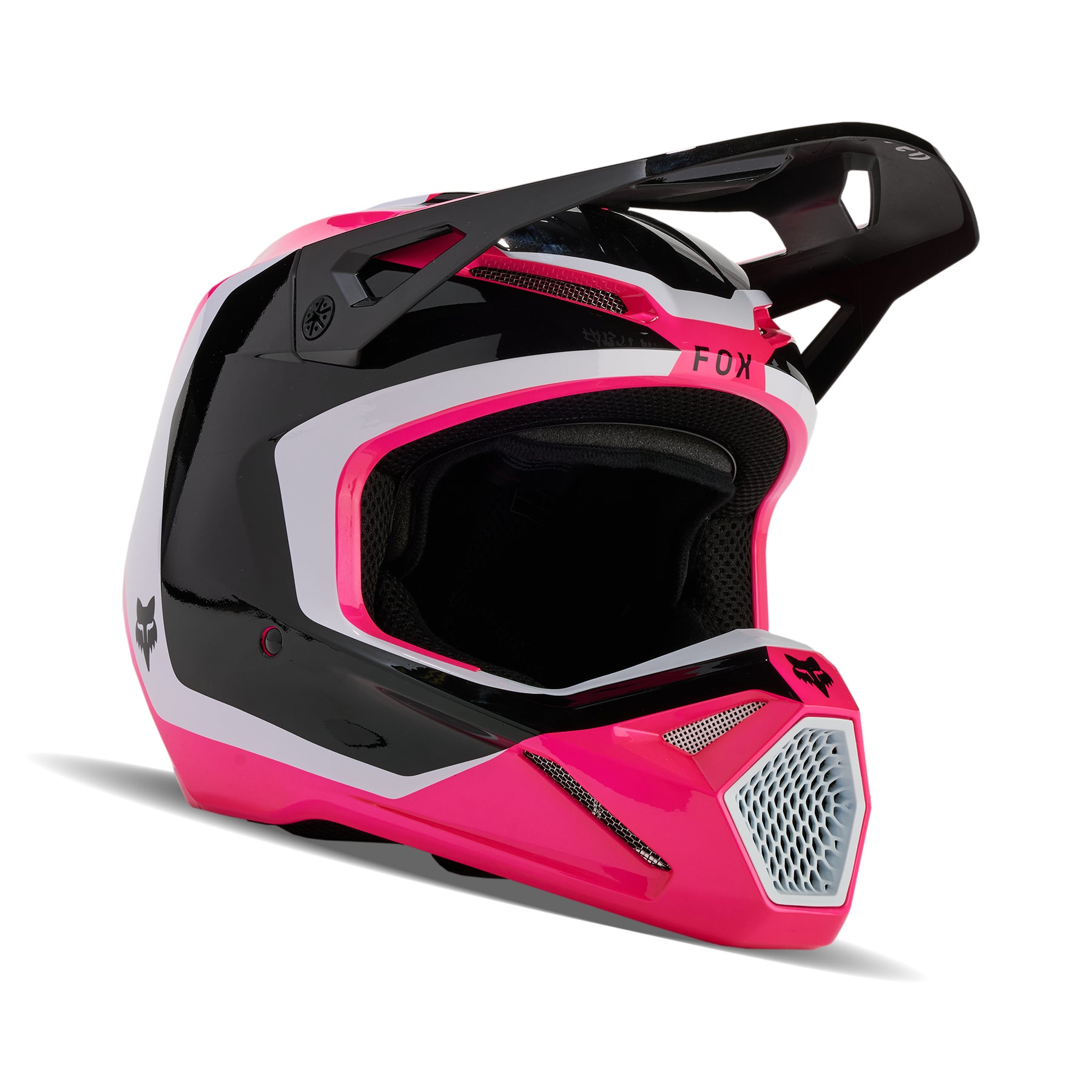 2024 Fox V1 Nitro Pink Motocross Helmet