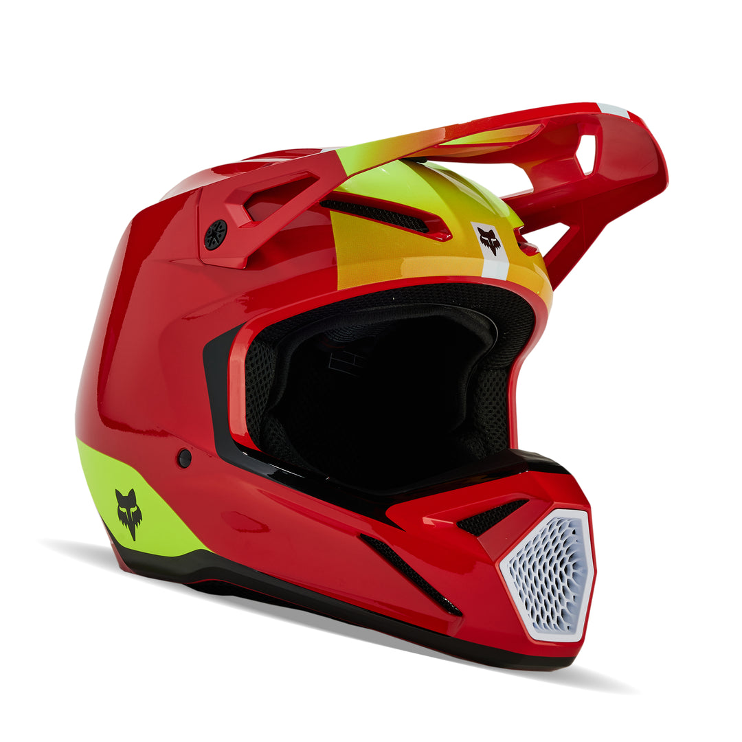 2024 Fox V1 Ballast Red Motocross Helmet