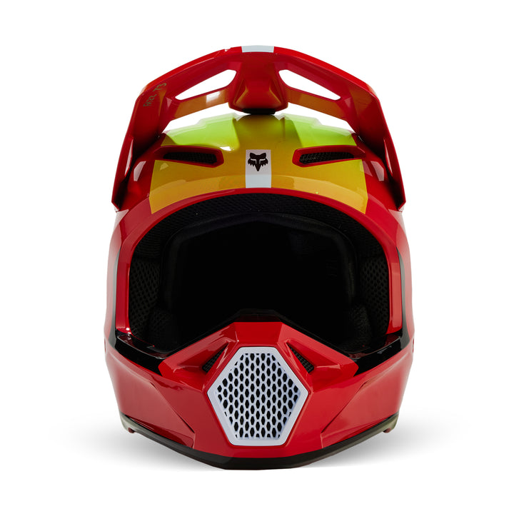 2024 Fox V1 Ballast Red Motocross Helmet