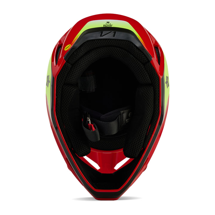 2024 Fox V1 Ballast Red Motocross Helmet