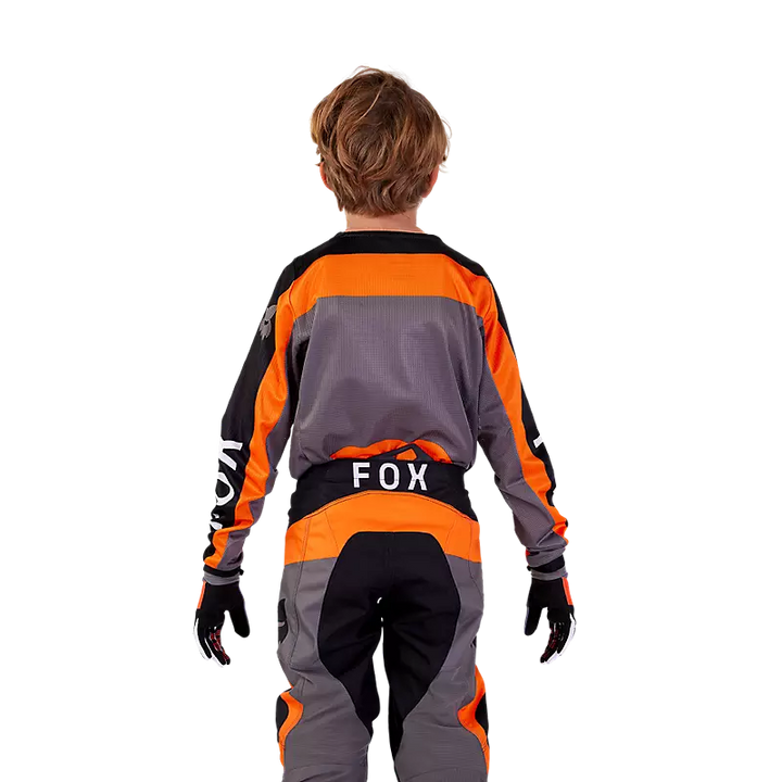 2024 Fox Youth 180 BALLAST Grey Black Orange Kit Combo