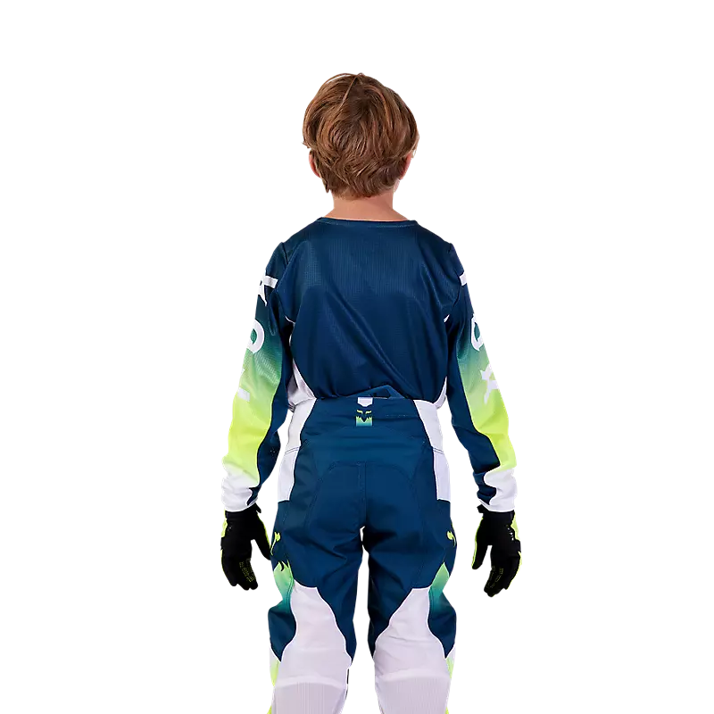 2024 Fox Youth 180 FLORA Blue Kit Combo