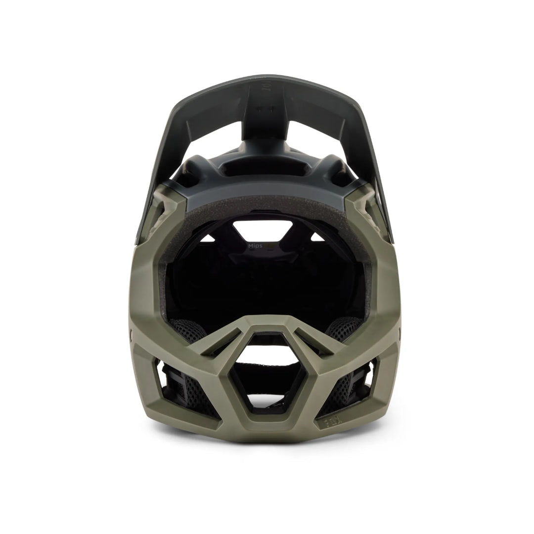 Fox Proframe Clyzo Olive Green MTB Helmet