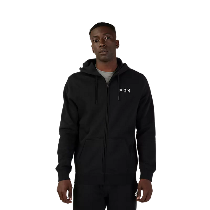 Fox Flora Zip Hoodie Black