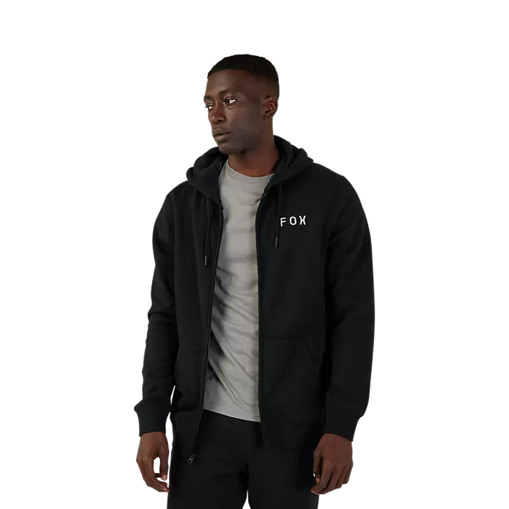 Fox Flora Zip Hoodie Black