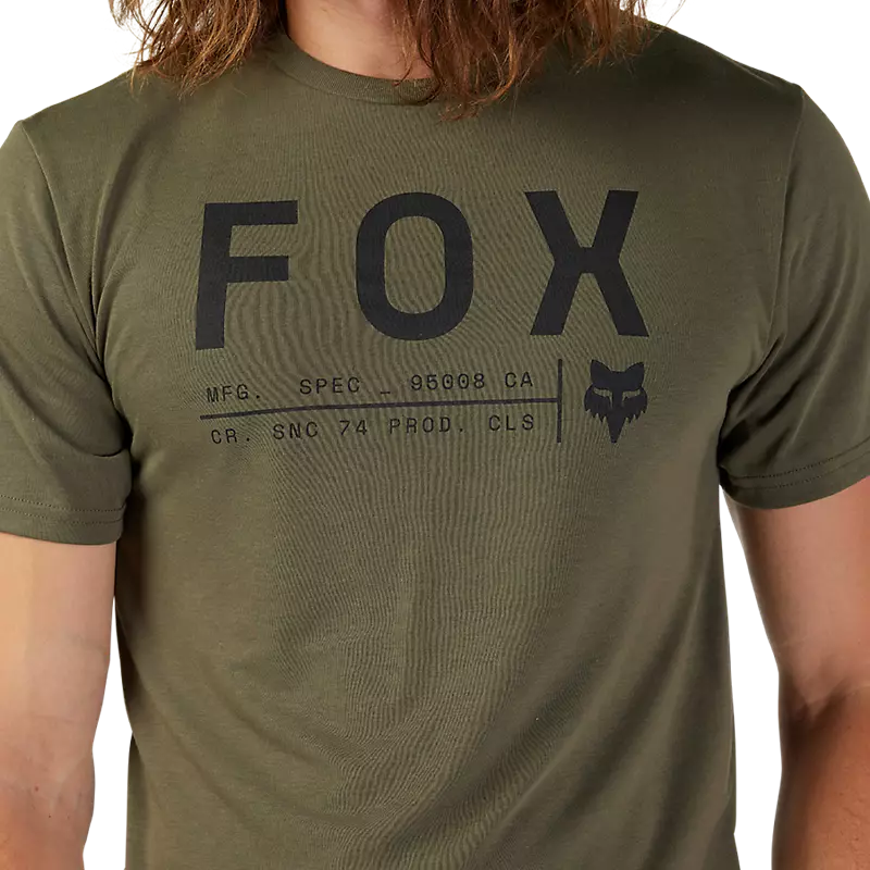 Fox Non Stop Tech Tee Olive Green