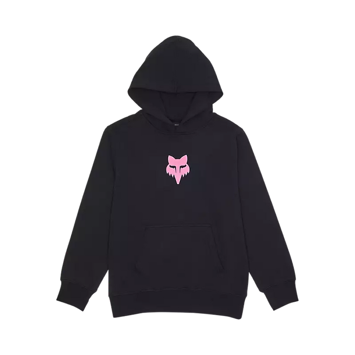 Fox Youth Legacy Pullover Hoody Fleece Black Pink