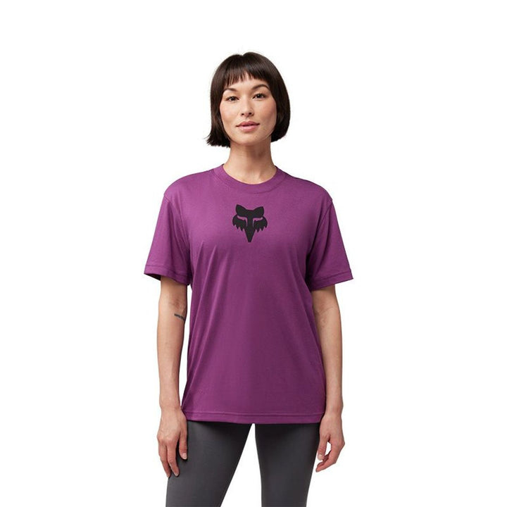 Fox Ladies Fox Head Tee Sangria