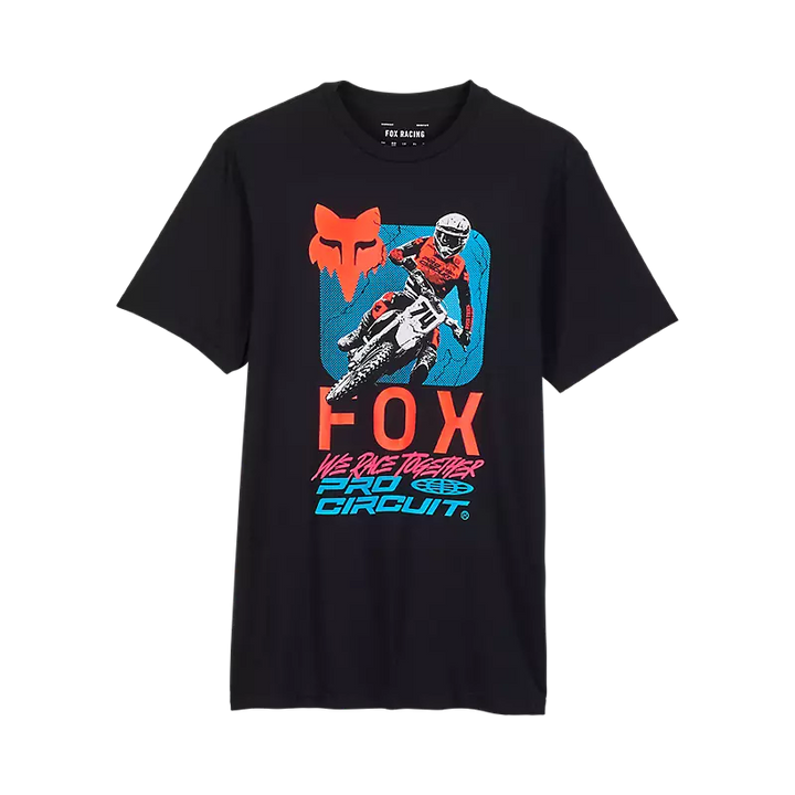 Fox x Pro Circuit Premium Tee Black