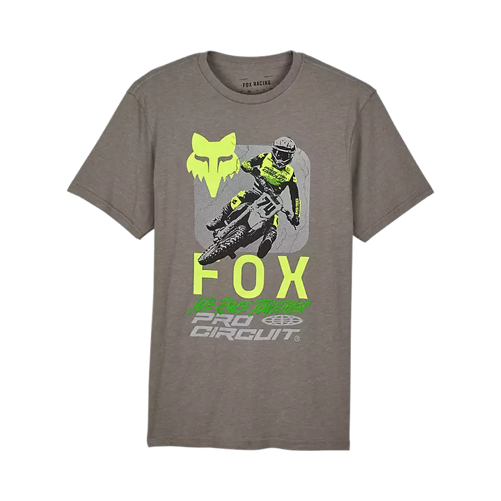 Fox x Pro Circuit Premium Tee Grey