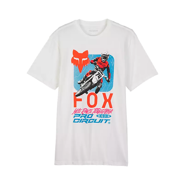 Fox x Pro Circuit Premium Tee White